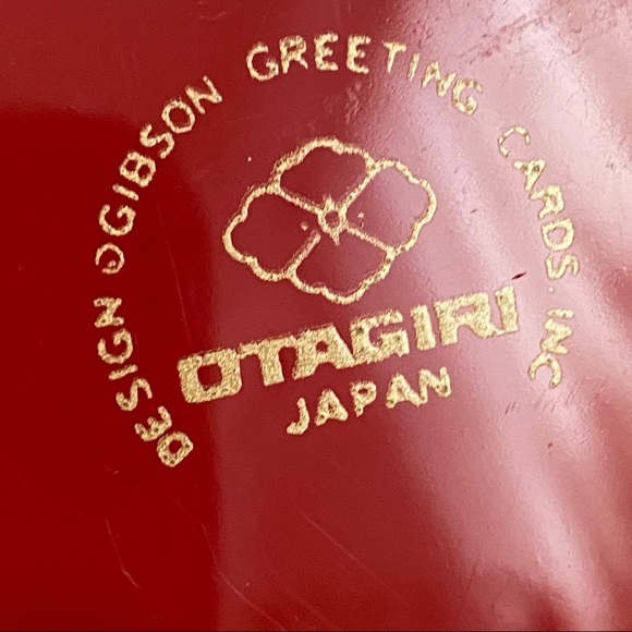 Lot of 3 Vintage OTAGIRI Japan Lacquerware Red Christmas Tree Photo Album - Picture 14 of 16